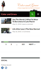 Mobile Screenshot of colorandgrace.com